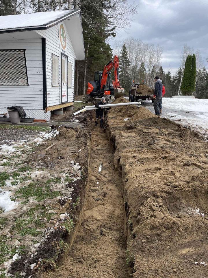 Travaux Fosse septique Charlevoix