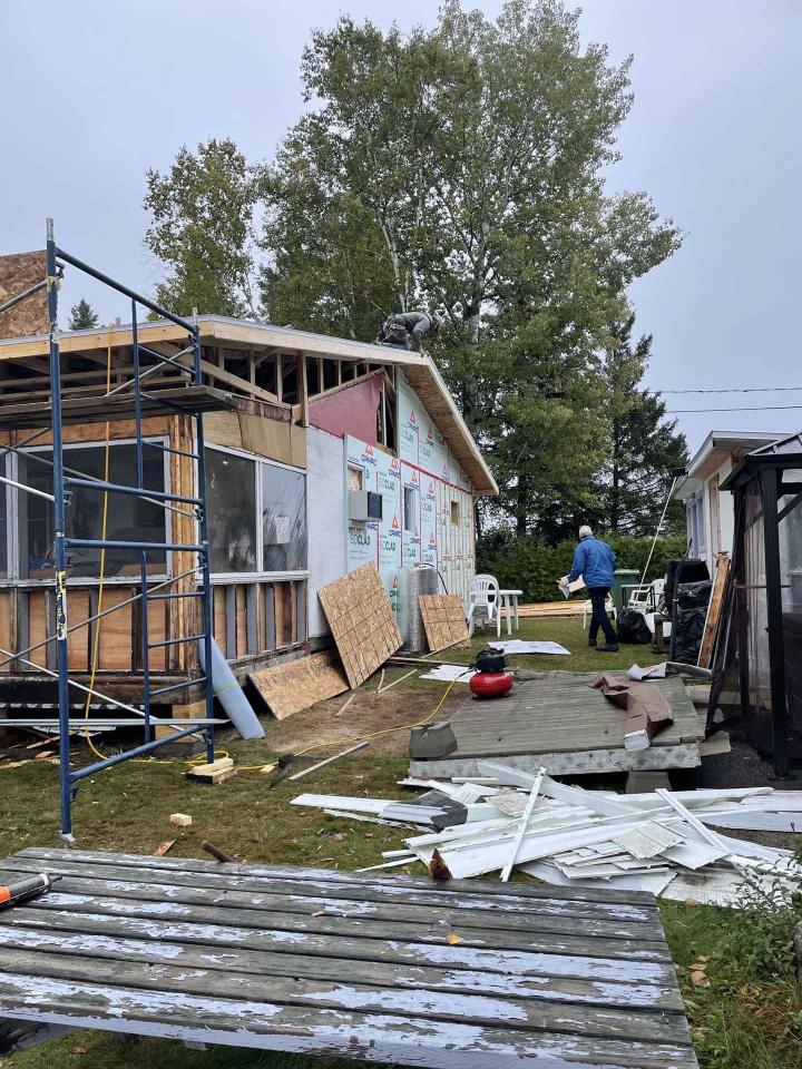 Rénovation majeure Charlevoix