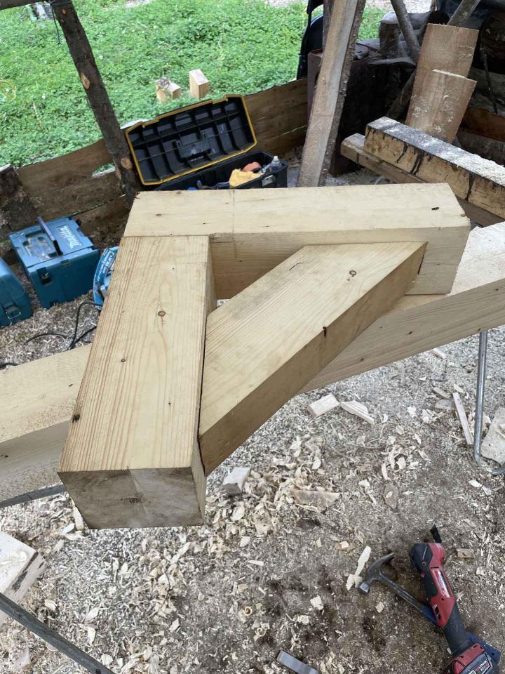 Charpente traditionnelle Charlevoix