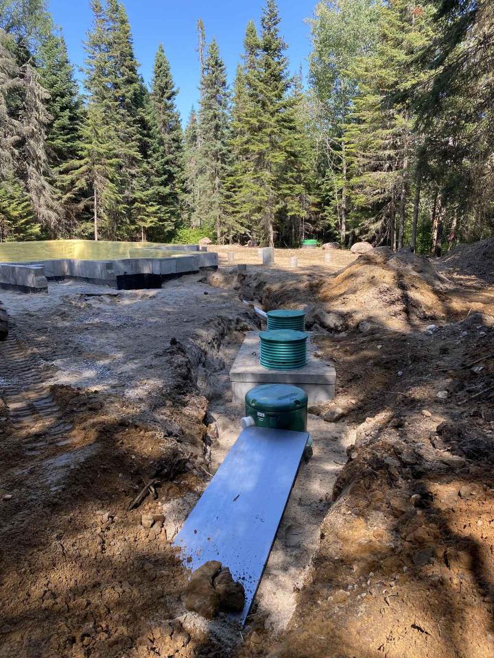 Travaux Fosse septique Charlevoix