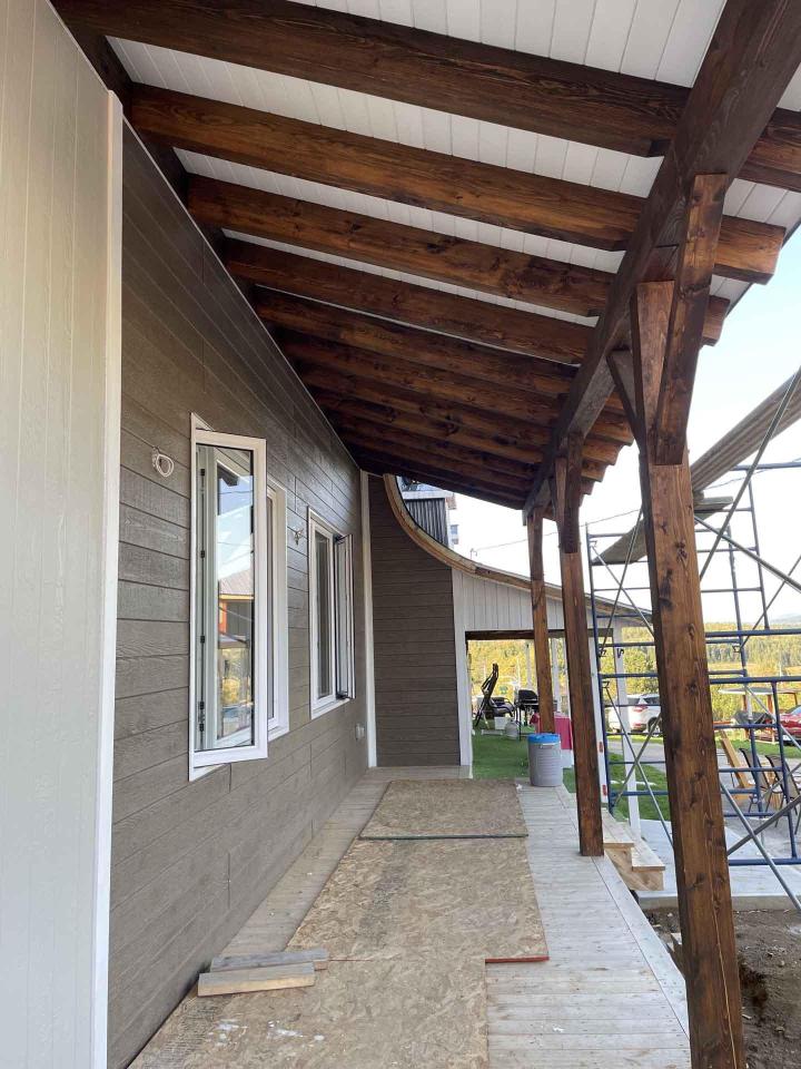 Charpente traditionnelle Charlevoix