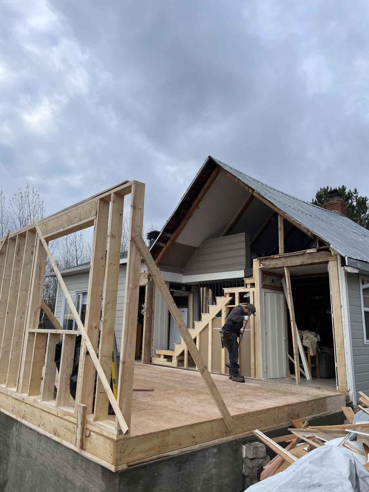 Extension de maisons Charlevoix
