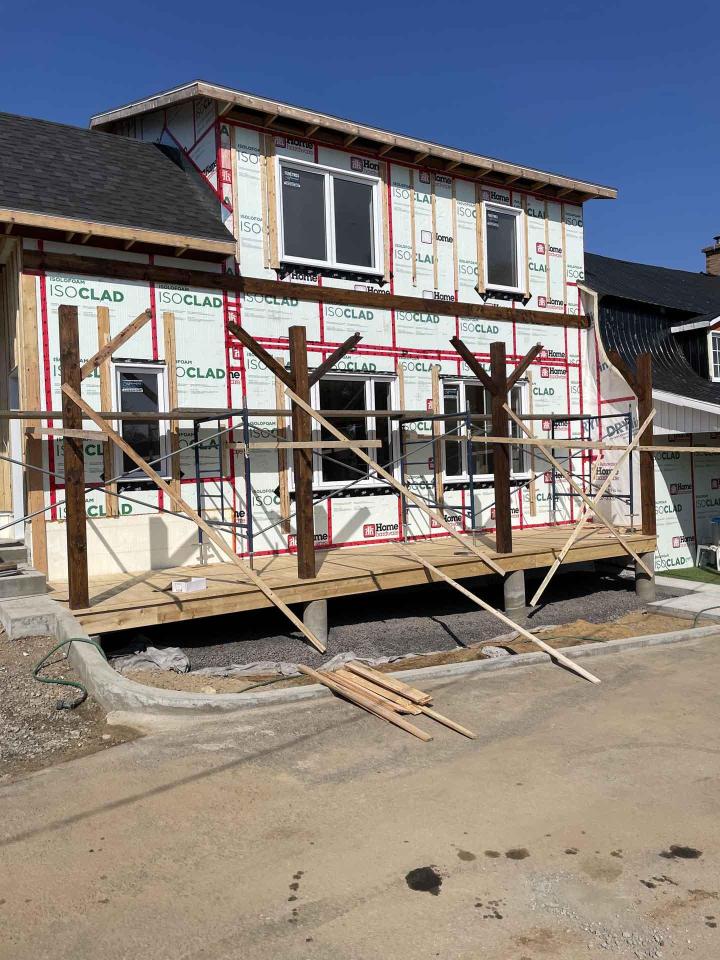 Charpente traditionnelle Charlevoix