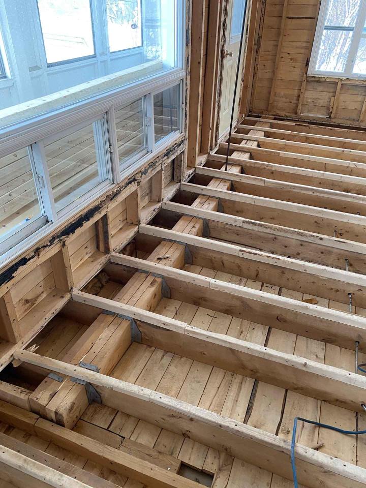 Travaux de rénovation majeure Charlevoix