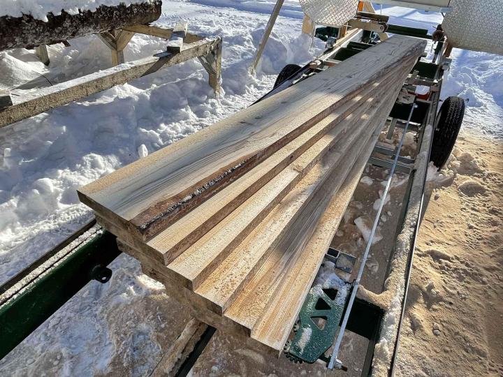 Charpente traditionnelle Charlevoix