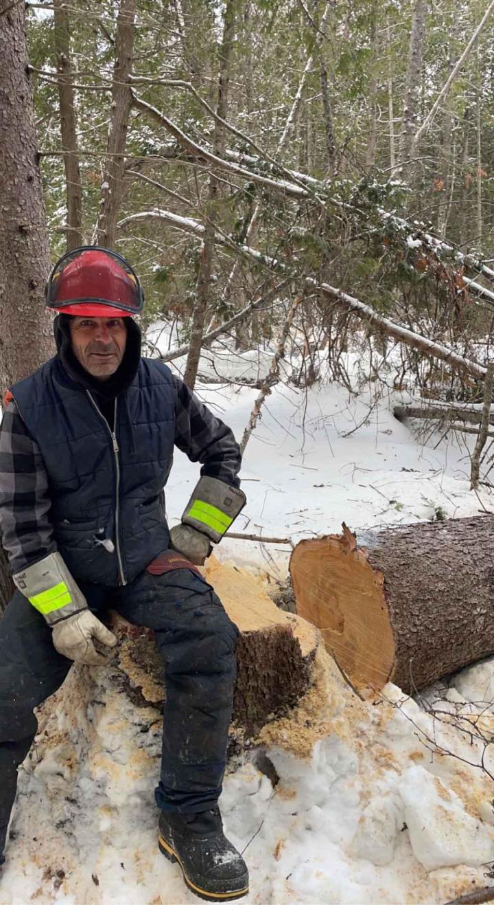 Charpente traditionnelle Charlevoix